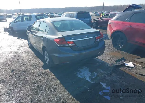 2013 Honda Civic Lx from USA, damaged, VIN 2HGFB2F55DH541504